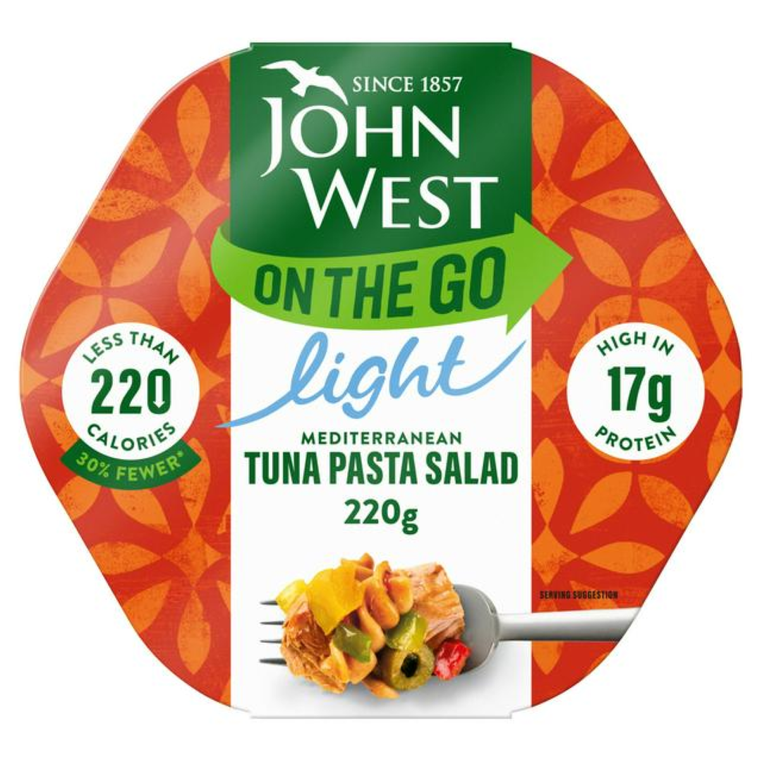 JOHN W.LIGHT LUNCH MEDITERRANEAN TUN SALAD 200G